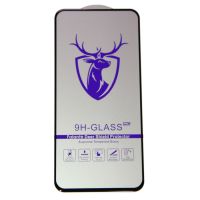 Защитное стекло для Samsung SM-A546E (Galaxy A54 5G) (2,5D/закаленное, полная наклейка) <черный> в блистере ― Оптовый PromiseMobile