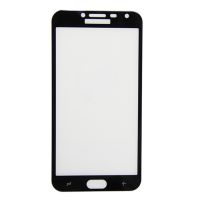 Защитное стекло для Samsung SM-J400F (Galaxy J4 2018) (2,5D/полная наклейка) <черный> ― Оптовый PromiseMobile