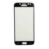 Защитное стекло для Samsung SM-J530F (Galaxy J5 2017) (2.5D/полная наклейка) <черный> ― Оптовый PromiseMobile