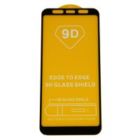 Защитное стекло для Samsung SM-J810F (Galaxy J8 2018) (2.5D/полная наклейка) <черный> ― Оптовый PromiseMobile