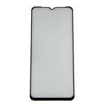 Защитное стекло для Tecno Pop 6 Pro (BE8), Spark Go 2023 (BF7) (2.5D/закаленное, полная наклейка) <черный> в блистере
