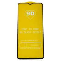 Защитное стекло для Tecno Spark Go 2022 (KG5m) (2,5D/полная наклейка) <черный> ― Оптовый PromiseMobile