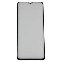 Защитное стекло для Tecno Spark Go 2022 (KG5m) (2.5D/закаленное, полная наклейка) <черный> в блистере ― Оптовый PromiseMobile