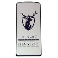 Защитное стекло для Vivo Y27s (V2322), Y36 (V2247), Y36 5G (V2248) (2.5D/закаленное, полная наклейка) <черный> в блистере ― Оптовый PromiseMobile