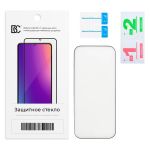 Защитное стекло для Xiaomi 17 (25113‬PN0EG), 17 Pro (25098PN5AG) (2,5D/закаленное, полная наклейка) <черный> в блистере