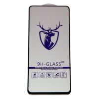 Защитное стекло для Xiaomi Poco X3 NFC, Poco X3 Pro (2.5D/закаленное, полная наклейка) <черный> в блистере ― Оптовый PromiseMobile