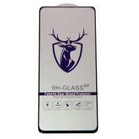 Защитное стекло для Xiaomi Poco X4 GT (22041216G), X3 GT (21061110AG), Redmi Note 10 Pro 5G (2.5D/закаленное, полная наклейка) <черный> в блистере ― Оптовый PromiseMobile