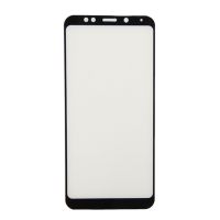 Защитное стекло для Xiaomi Redmi 5 Plus (2.5D/полная наклейка) <черный> ― Оптовый PromiseMobile