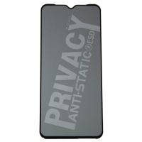 Защитное стекло для Xiaomi Redmi 9 (M2204J19AG) (2.5D/антишпион, полная наклейка) <черный> ― Оптовый PromiseMobile