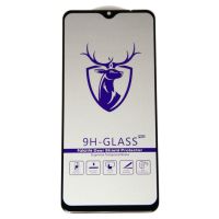 Защитное стекло для Xiaomi Redmi 9 (M2204J19AG) (2.5D/закаленное, полная наклейка) <черный> в блистере ― Оптовый PromiseMobile