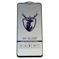 Защитное стекло для Xiaomi Redmi A3 (23129RN51X), Redmi A3x (24048RN6CG), Poco C61 (23129RN51X) (2,5D/закаленное, полная наклейка) <черный> в блистере ― Оптовый PromiseMobile