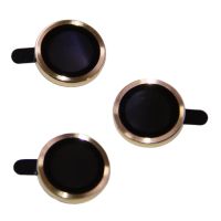 Защитное стекло линзы камеры для Apple iPhone 14 Pro, iPhone 14 Pro Max (комплект 3 шт.) <золотой> ― Оптовый PromiseMobile