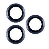 Защитное стекло линзы камеры для Apple iPhone 17 Pro, iPhone 17 Pro Max (комплект 3 шт.) <синий>  ― Оптовый PromiseMobile