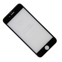 Защитное стекло для Apple iPhone 6, iPhone 6s (супер закаленное, полное покрытие 3D 0.3 мм) <черный> ― Оптовый PromiseMobile