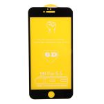 Защитное стекло для Apple iPhone 6 Plus, iPhone 6s Plus (полное покрытие 2.5D) <черный>