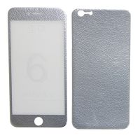Защитное стекло для Apple iPhone 6 Plus, iPhone 6s Plus (две стороны 4D) <серебро> ― Оптовый PromiseMobile