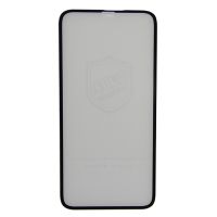 Защитное стекло для Apple iPhone XR, iPhone 11 (2.5D пластик/полная наклейка) <черный> ― Оптовый PromiseMobile