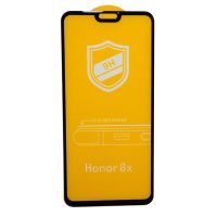 Защитное стекло для Huawei Honor 8X (JSN-L21), 8X Premium (2,5D/закаленное, полная наклейка) <черный> в блистере ― Оптовый PromiseMobile