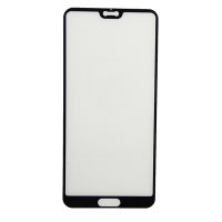 Защитное стекло для Huawei P20 Pro (CLT-L09, CLT-L29) (2.5D/полная наклейка) <черный> ― Оптовый PromiseMobile
