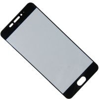 Защитное стекло для Meizu MX6 (M685H) (2.5D/наклейка по периметру) <черный> ― Оптовый PromiseMobile