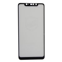 Защитное стекло для Xiaomi Redmi Note 6 Pro (2.5D/полная наклейка) <черный> ― Оптовый PromiseMobile