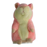 Игрушка хомяк говорящий повторяющий звуки (15,5 см) <розовый> ― Оптовый PromiseMobile