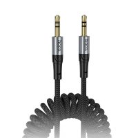 Кабель AUX 3.5 mm - 3.5 mm Hoco UPA33 (1 м) <черный> ― Оптовый PromiseMobile