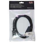 Кабель DisplayPort - HDMI (DP 1.2/HDMI 2.0/1.8 м/однонаправленный) <черный>