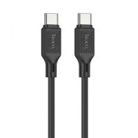 Кабель USB-C Type-C Hoco X90 (3A/PD/60W/1 метр) <черный> ― Оптовый PromiseMobile