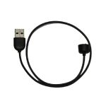 Кабель USB для зарядки фитнес браслета Xiaomi Mi Band 5 (XMSH10HM), Mi Band 6 (XMSH15HM), Mi Band 7 (M2129B1) <черный>