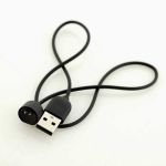 Кабель USB для зарядки фитнес браслета Xiaomi Mi Band 5 (XMSH10HM), Mi Band 6 (XMSH15HM), Mi Band 7 (M2129B1) <черный>