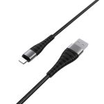 Кабель USB Apple iPhone Lightning Borofone BX32 (1 метр) <черный>