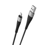 Кабель USB Apple iPhone Lightning Borofone BX32 (1 метр) <черный>