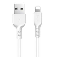 Кабель USB Apple iPhone Lightning Hoco X20 (2.4A/1 метр) <белый> ― Оптовый PromiseMobile