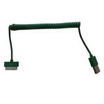 Кабель USB Apple iPhone 2/3/4 телефонный провод <зеленый>