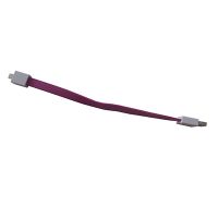 Кабель USB Apple iPhone Lightning дизайн браслет плоский <фиолетовый> ― Оптовый PromiseMobile