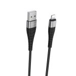 Кабель USB Apple iPhone Lightning Borofone BX32 (0,25 метра) <черный>
