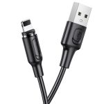 Кабель USB Apple iPhone Lightning Borofone BX41 <черный>