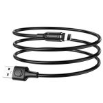 Кабель USB Apple iPhone Lightning Borofone BX41 <черный>