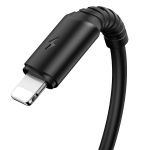 Кабель USB Apple iPhone Lightning Borofone BX47 <черный>