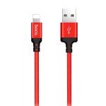 Кабель USB Apple iPhone Lightning Hoco X14 (2 метр) <красный>