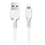 Кабель USB Apple iPhone Lightning Hoco X20 (1 метр) <белый>