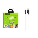 Кабель USB Apple iPhone Lightning Hoco X21 Plus (1 метр) <белый>