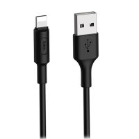 Кабель USB Apple iPhone Lightning Hoco X25 <черный> ― Оптовый PromiseMobile