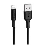 Кабель USB Apple iPhone Lightning Hoco X25 <черный>
