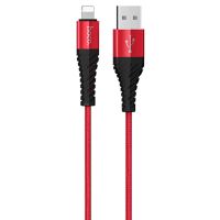 Кабель USB Apple iPhone Lightning Hoco X38 (1 метр) <красный> ― Оптовый PromiseMobile