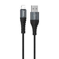 Кабель USB Apple iPhone Lightning Hoco X38 (1 метр) <черный> ― Оптовый PromiseMobile