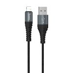 Кабель USB Apple iPhone Lightning Hoco X38 (1 метр) <черный>
