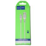 Кабель USB Apple iPhone Lightning Hoco X65 <белый>