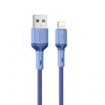Кабель USB Apple iPhone Lightning Hoco X65 <синий>